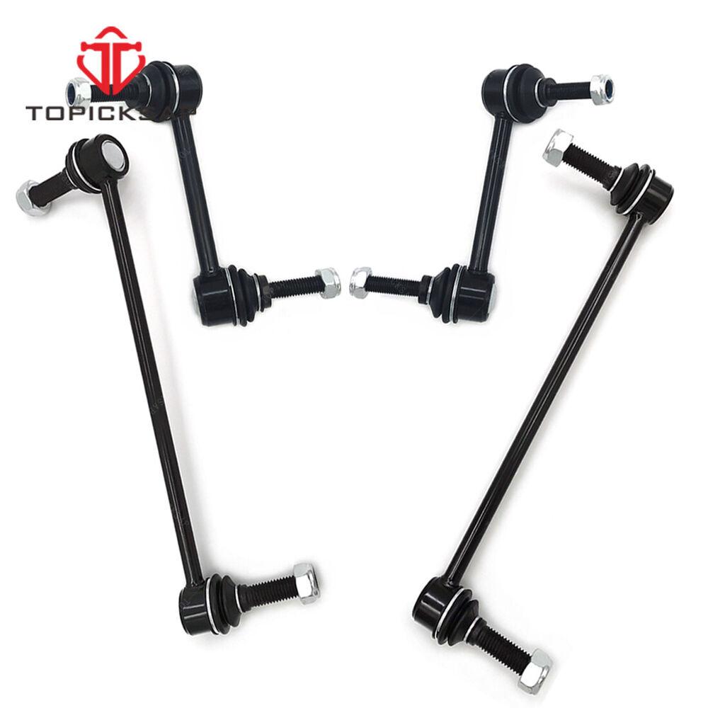 TOPICKSAP 4pcs Front Rear Stabilizer Sway Bar End Link Kit for Ford Taurus Flex Lincoln MKS MKT 2010-2018 K750388 K750389