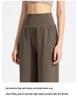 Athena Lulu Double-Sided Slimming High Waist Yoga Pants - Women's Loose Straight Leg Fitness Wear
