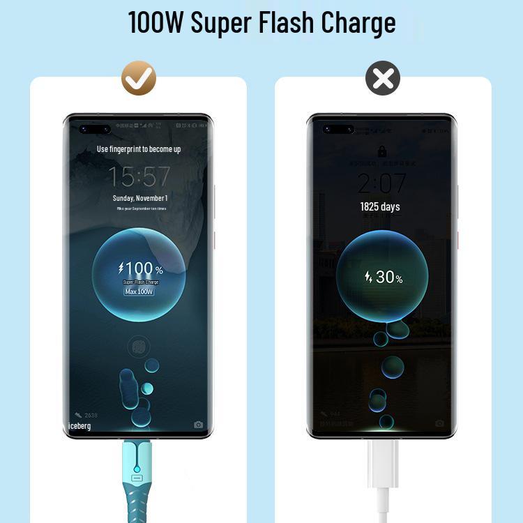 Universal 3-in-1 Multi-Function Fast Charging Cable for Cars