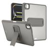 For iPad Pro11 Tablet Case with Pen Slot and Stand. 2020/2026/2026 Models Matte Transparent Protective Cover, Shockproof Shell