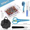 BUDDUR Multicolor Positioning Pins Kit With Pincushion And Seam Ripper For Positioning And Marking DIY Handmade Craft Tools Set