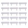 20Pcs Chair Feet Pads Heavy Duty Furniture Leg Glides Non-Slip Protection for Wooden Floors Easy Install Double Pin Design