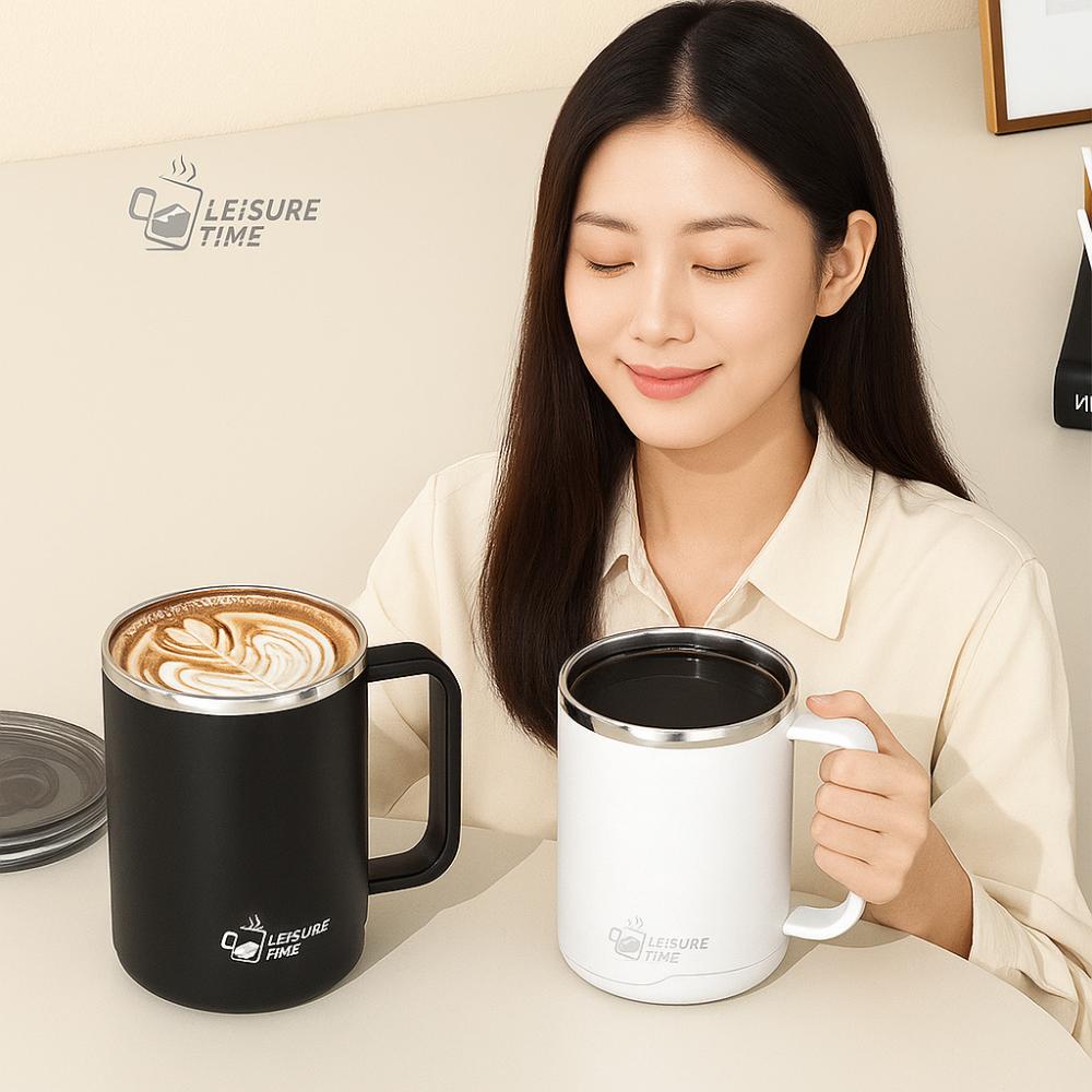 304 Stainless Steel Insulated Mug Heat-resistant Milk Tea Cup Drinking Cup Milk Coffee Cup  Tea