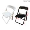 Mini Chair Folding Chair Chair Armchair Decor Toy 1:12 Dollhouse Miniature
