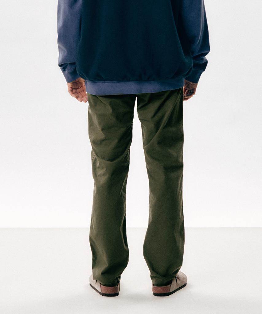 Geulamichi Nn Pants Crop Deep Green