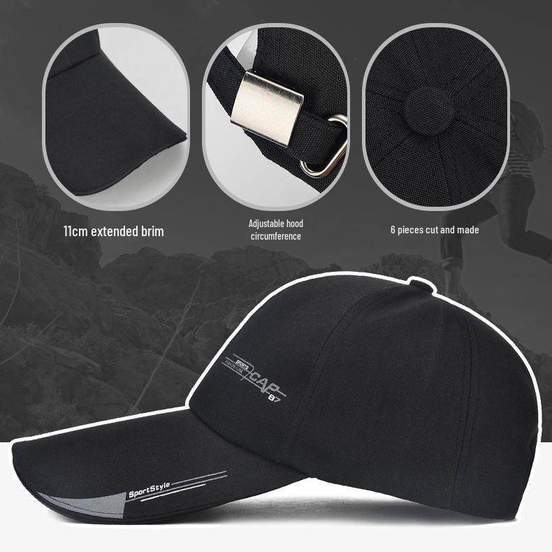 Unisex Breathable Sun Hat: Spring-Summer Baseball Cap for Men & Women, Perfect for Sports, Travel, and Fishing.