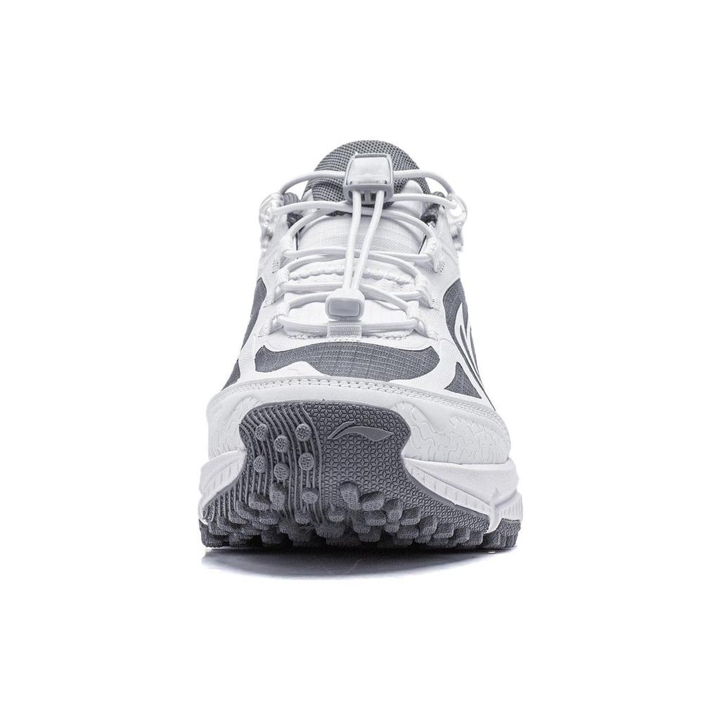 Li Ning Yi Jie Lite V2 Slip Resistant Low Top Running Shoes Women's White Gray ARNT010-3