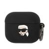 Fodral till AirPods 3 Karl Lagerfeld Karl Head 3D Svart