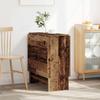 Dining Table 138 x 70 x 73.5 cm Engineered Wood Reclaimed Wood Look Rectangular