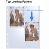 Multi-Pockets Photocard Sleeves A5 Size Inner Page Kpop Photocard  Binder Photo Album Page