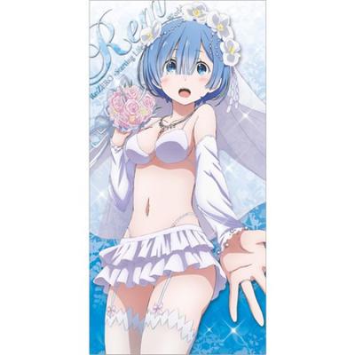 Life In a Different World from Zero Wedding Rem 120cm Big Towel Size Re