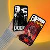 Klasyczna Gra D-DOOM-E-EternalS PC+TPU Odporne na Wstrząsy Etui Ochronne na Telefon Dla IPhone17 14 15 16 Pro Max 13 12 11 17 Air