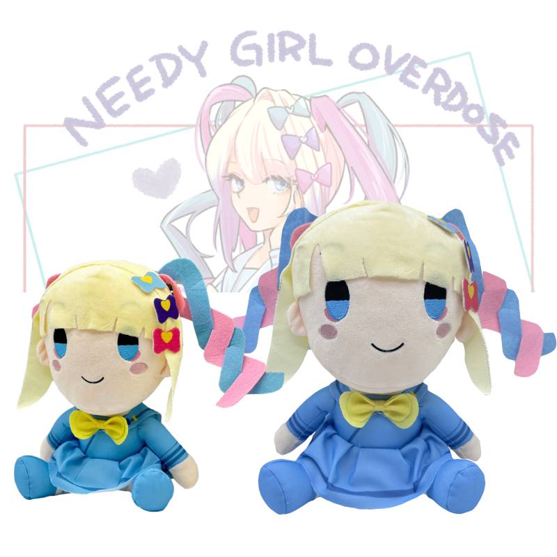 Overload Needy Streamer Plush Toy Stuffed Animal Doll Game Home Decor Gift Kid