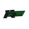 DOG1 Metal 3D Sticker Car Logo Front Grille Emblem for Volkswagen VW R RLine Golf R R32 MK7 MK7.5 MK8 Polo GTI GTE Badge Accessories