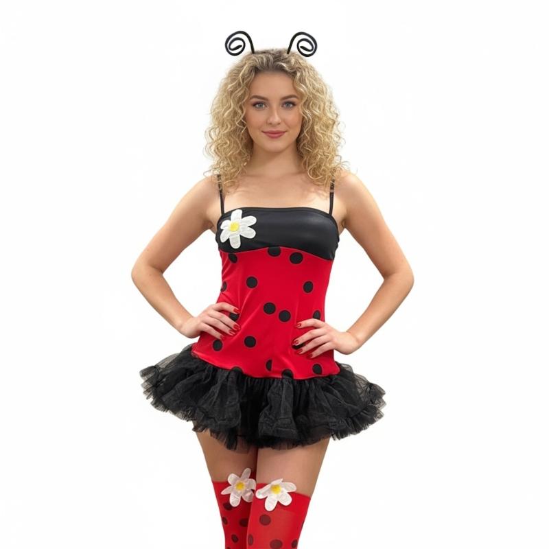 Bees Costume Accessories Set Bees Antenna Headband Tutus Dress Butterfly Wing Cosplay Halloween Costume for Adult Women
