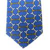 Used HERMES Tie Toyota Limited Edition Silk Blue Gold Business