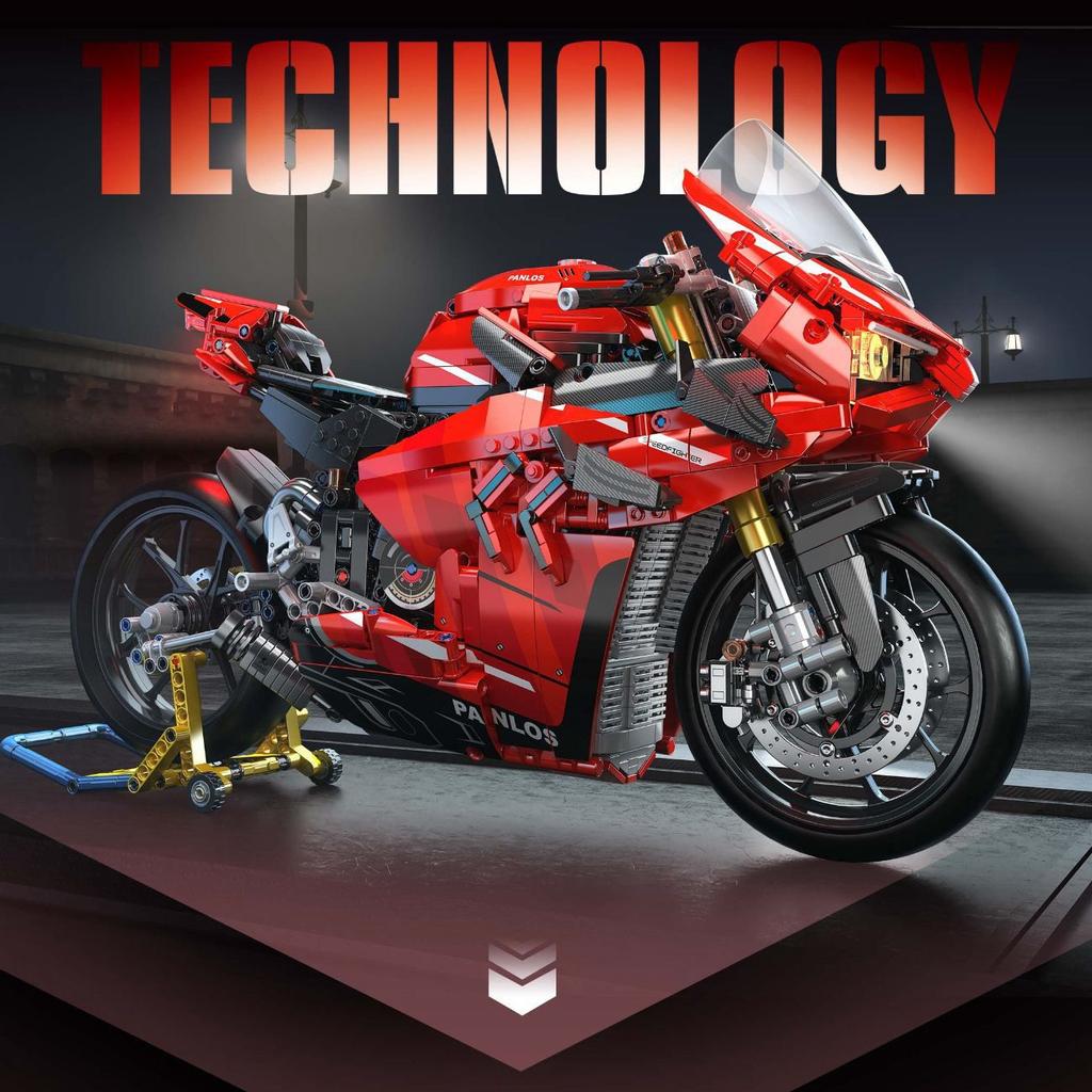 Hochwertig 672101 Hochwertig 2129 Teile Stadtgebiet Hochwertige Technik Hochwertiges Motorrad Hochwertiges Auto Konstruktionsspielzeug Hochwertig