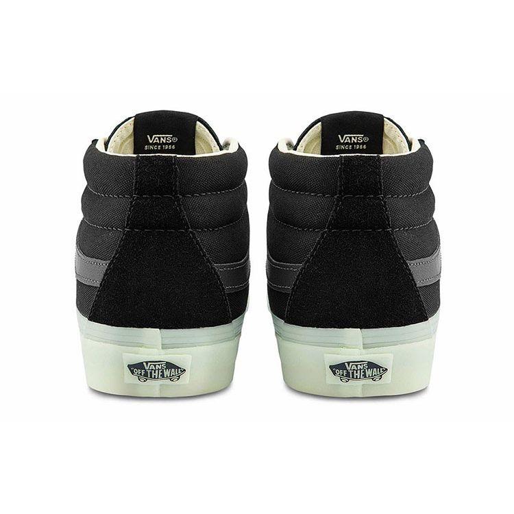 Vans Sk8 Lightweight Mid-Top Skate Shoes Unisex Sneakers Black VN0A3WM3ABC