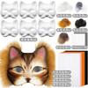 DIY Cat Mask Kit 29pcs Craft Set Kids Party Favors Halloween Christmas Cosplay