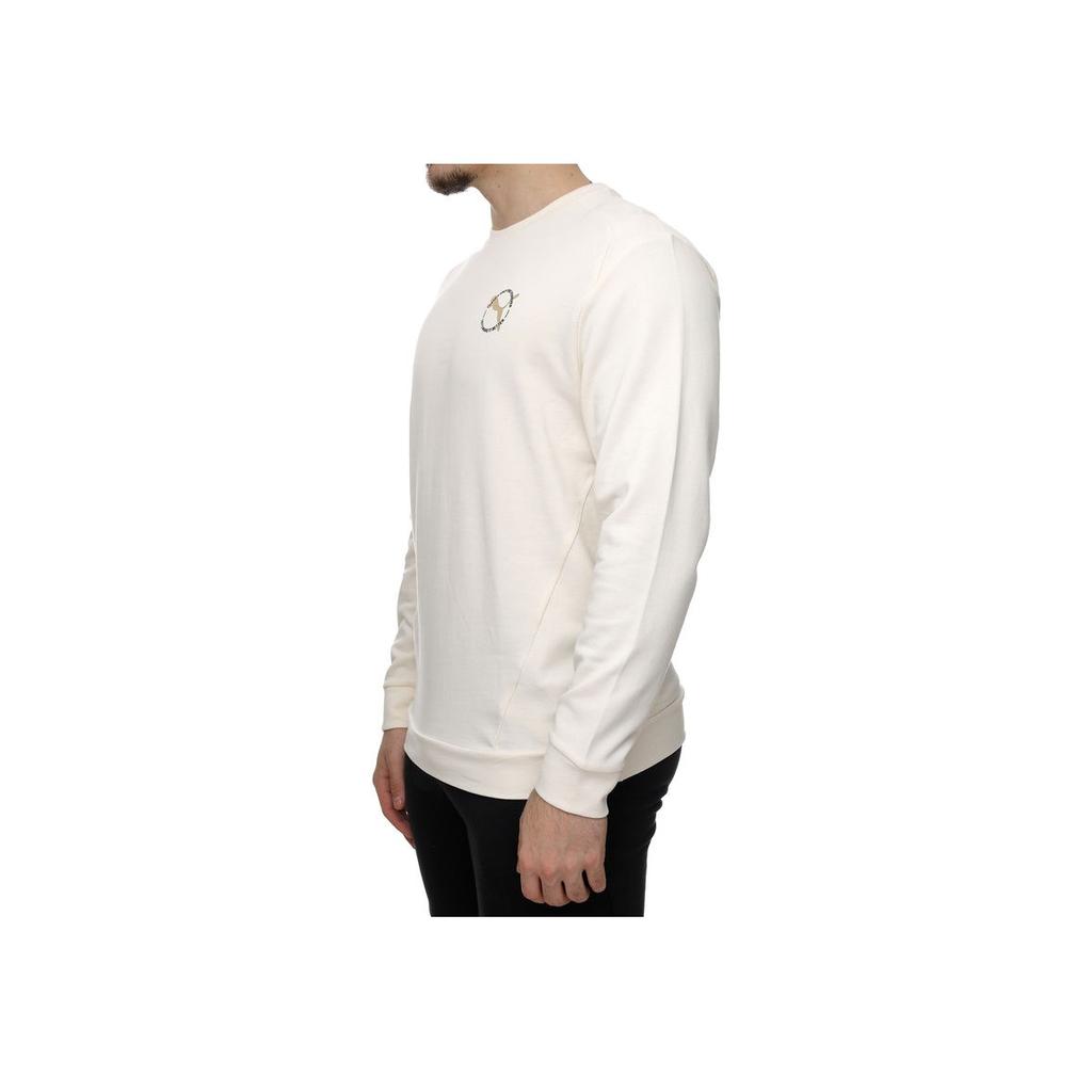 Puma Better Sportswear Solid Color Crew Neck Long Sleeve Sweatshirt Men Sweatshirt White 676063-99