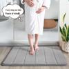 Huaxu Absorbent Non-Slip Bathroom Floor Mat