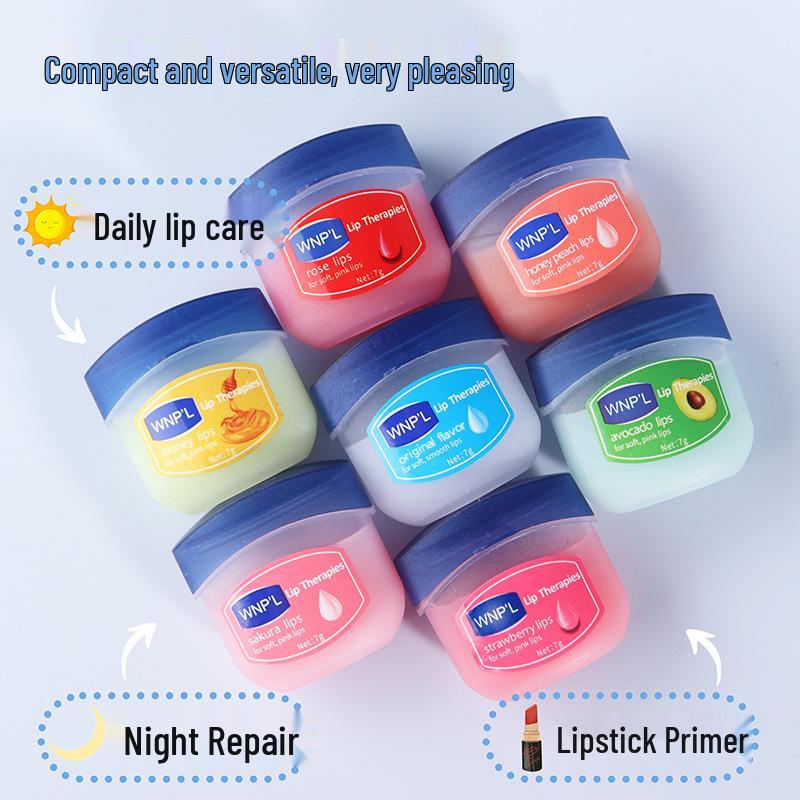 WNPL Hydrating Lip Balm: Moisturizing Mask for Repairing Lip Lines, with Lip Oil and Gloss for Men and Women.