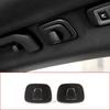 ABS-Kunststoff-Innendachhaken-Aufhängerhaken-Dekoration, passend für Volvo V90 S90 XC40 XC60 XC90 2015-2020 2021 2022(Schwarz)