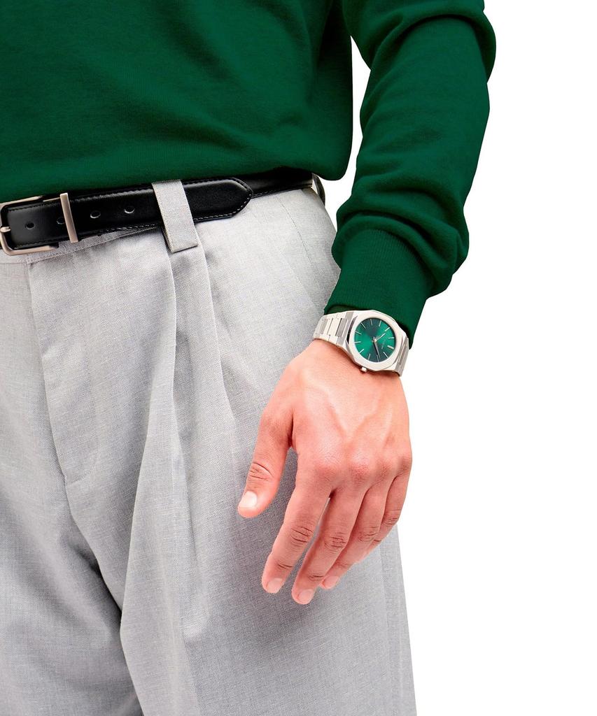 Authorized Distributor D1 Milano Watch UTBJ37 Ultra Thin Scarabeo 40mm Stainless Steel Strap Waterproof [D1 MILANO] Men's [ULTRA THIN]