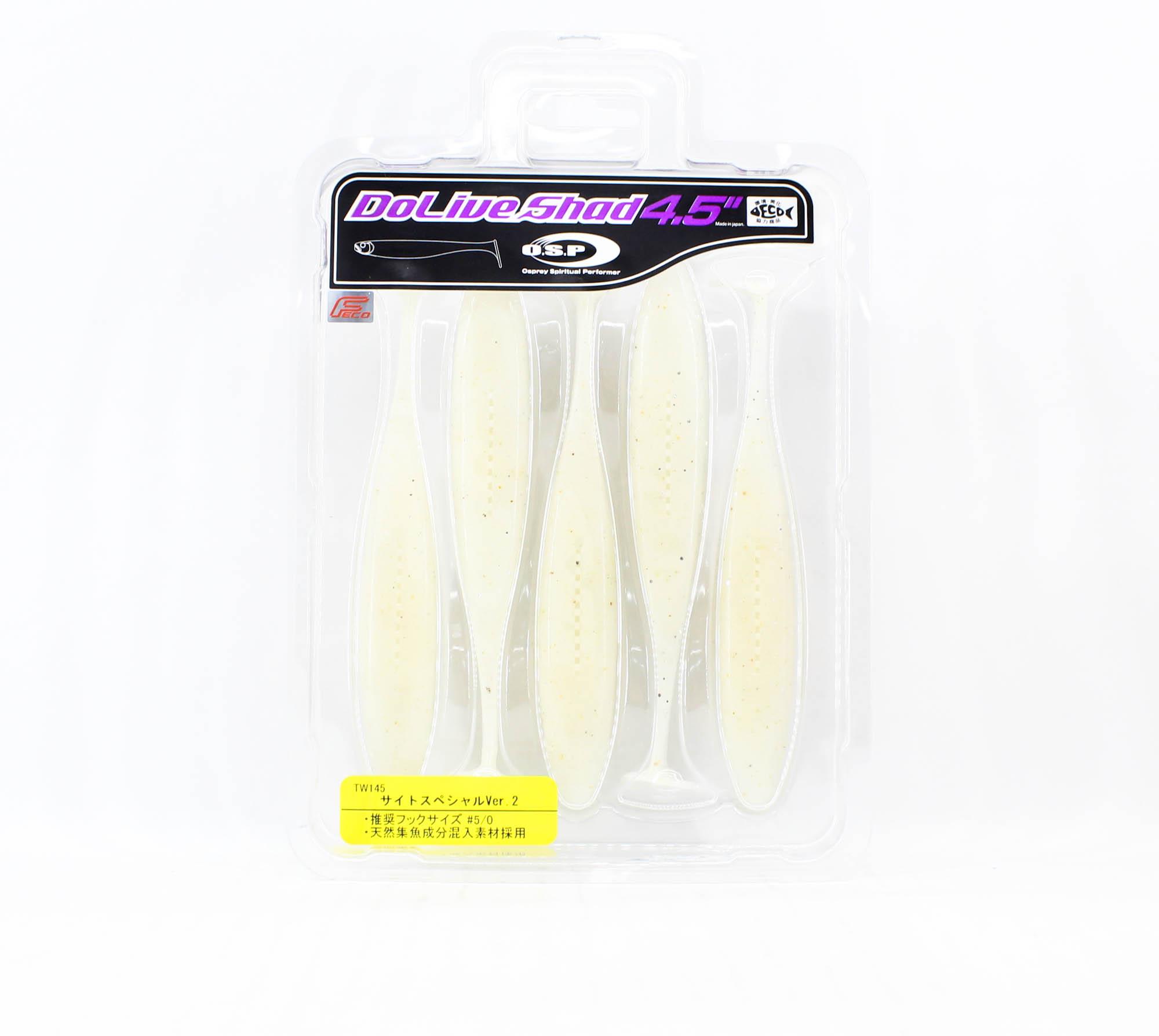 

OSP Soft Lure Dolive Shad 4.5 Inches TW-145 (0218)