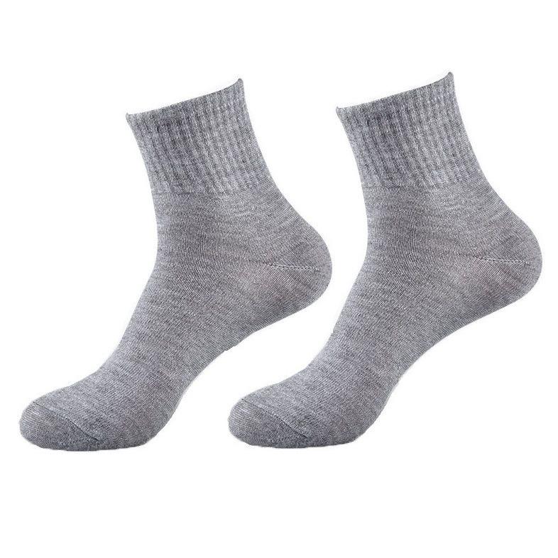 Premium Cotton Men's Socks Autumn Winter Season Casual Athletic Crew Socks
