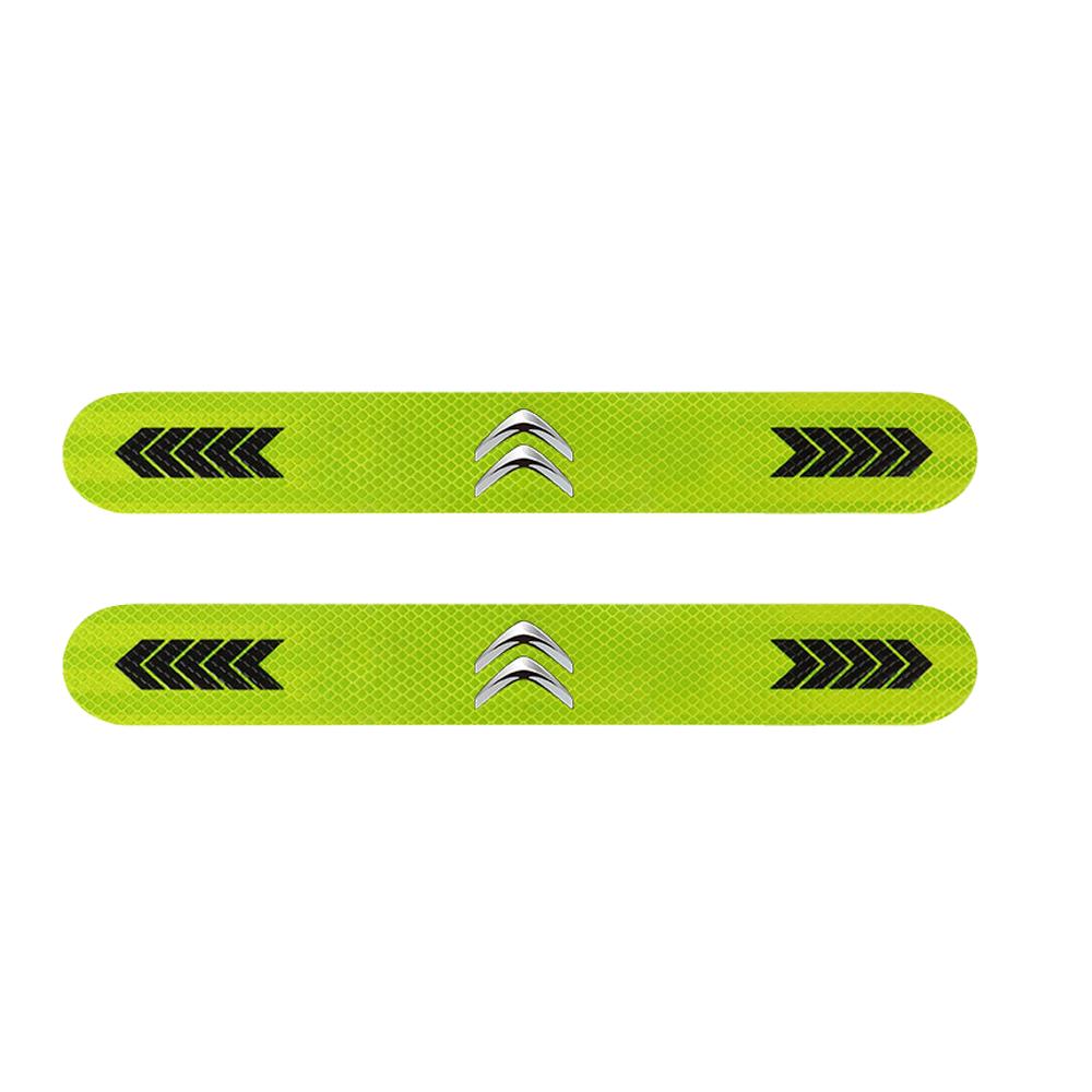

Car Reflective Sticker Automobile Trunk Warning Safety Tape Reflective Strips For Citroen C1 C3 C4 Picasso C4L C5 VTS C-ELYSEE