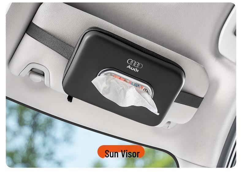 BYD Han EV Tissue Box: Car Seat Back Hanging Armrest Pull-out Decorative Supplies.