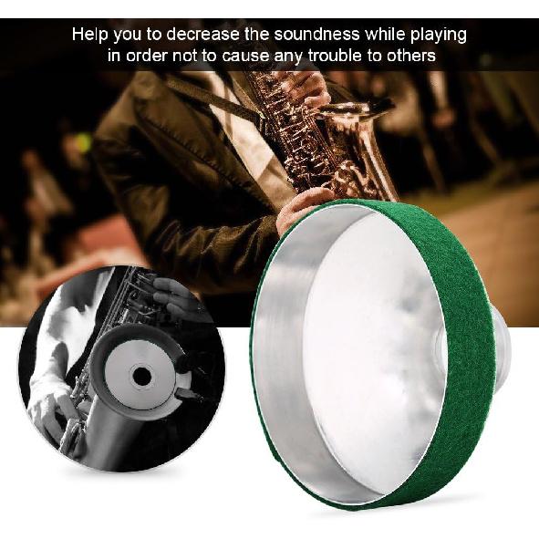 Tenor Saxophone Mute, Aluminum Alloy Sax Dampner Mute Accessory