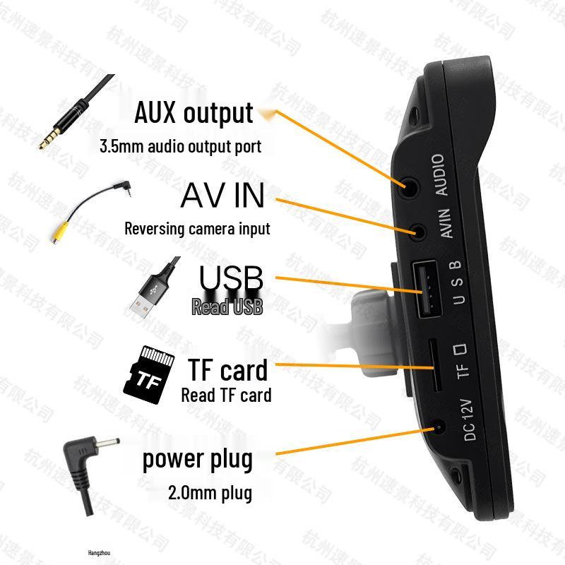 7" Car Multimedia Player with CarPlay/Android Auto & HD IPS Screen