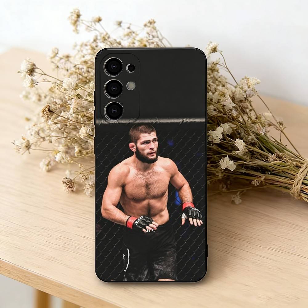 

The Eagle Khabib Nurmagomedov Phone Case For Samsung S25,S24,S21,S22,S23,S30,Ultra,S20,Plus,Fe,Soft Silicone Black Cover Samsung S20fe