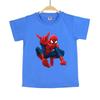 Boy's Summer Spiderman T-Shirt: Pure Cotton Short Sleeve Top