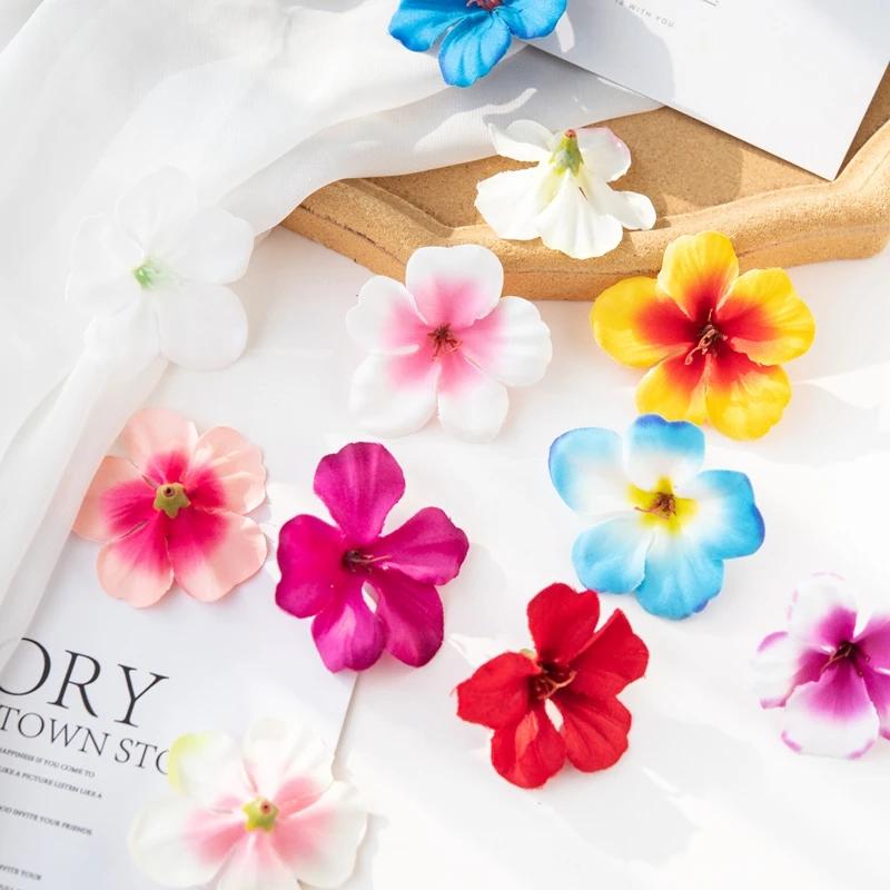 Artificial Flowers Wholesale Cheaper Diy Scrapbook Candy Box Festival Wreath Home Room Wedding Decor Fake Silk Cherry Head Props