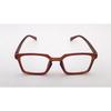 RSINC Vollrand Kunststoffrahmen/Brille/Brille, Optisch, Für Männer Und Frauen, Braun R-02 R-02