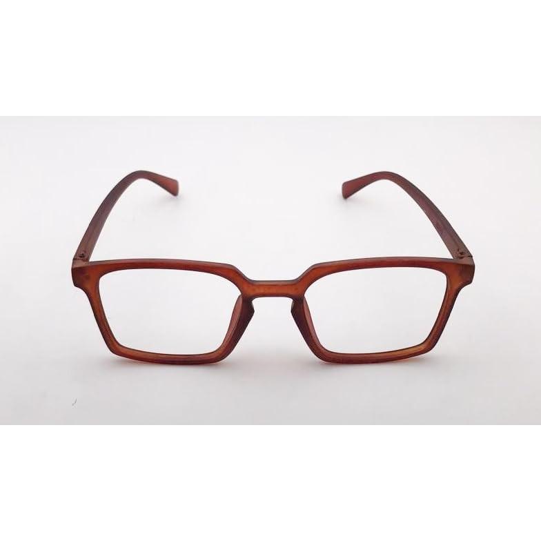 RSINC Vollrand Kunststoffrahmen/Brille/Brille, Optisch, Für Männer Und Frauen, Braun R-02 R-02