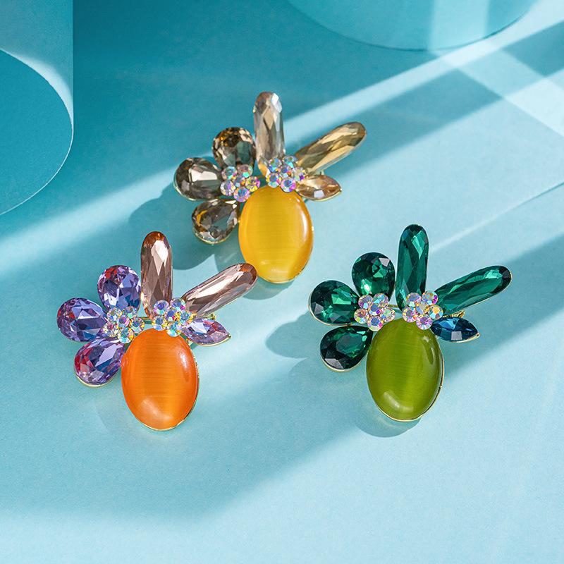 Senior brosjer blomst blad brosje pins for kvinner dress anheng mote brosjer smykker