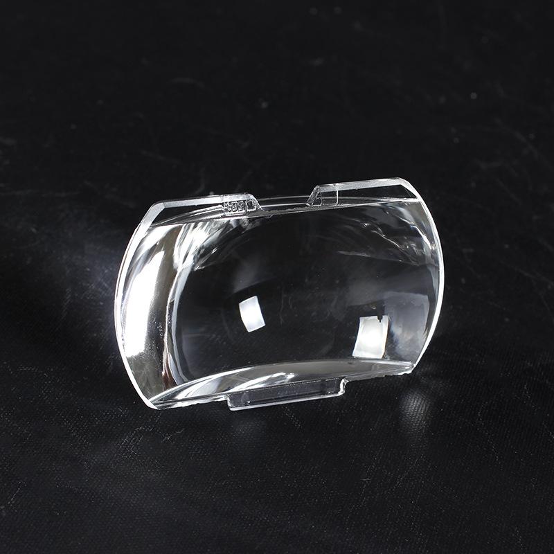 High Transmittance LED Car Headlight Convex Glass Lens Lampshade