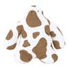Livheart Sitting Body Brown 32cm Milky Dot Pillow, Funio, (approx. Long), Pattern, Human-Shaped Cushion, 37613-32