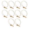 Stainless Steel Water Hose Clamp Pipe Clip Hoop Plumbing (1300CMm-16mm)