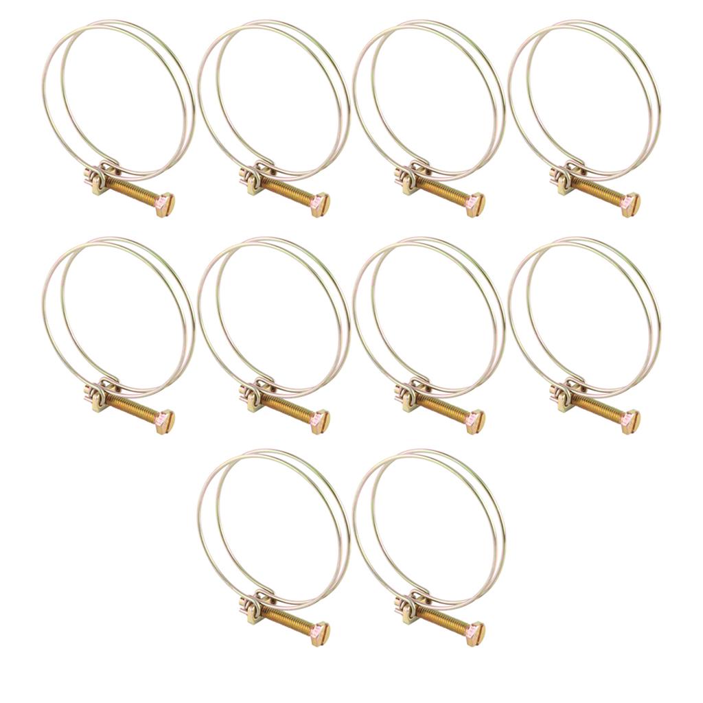 Stainless Steel Water Hose Clamp Pipe Clip Hoop Plumbing (1300CMm-16mm)