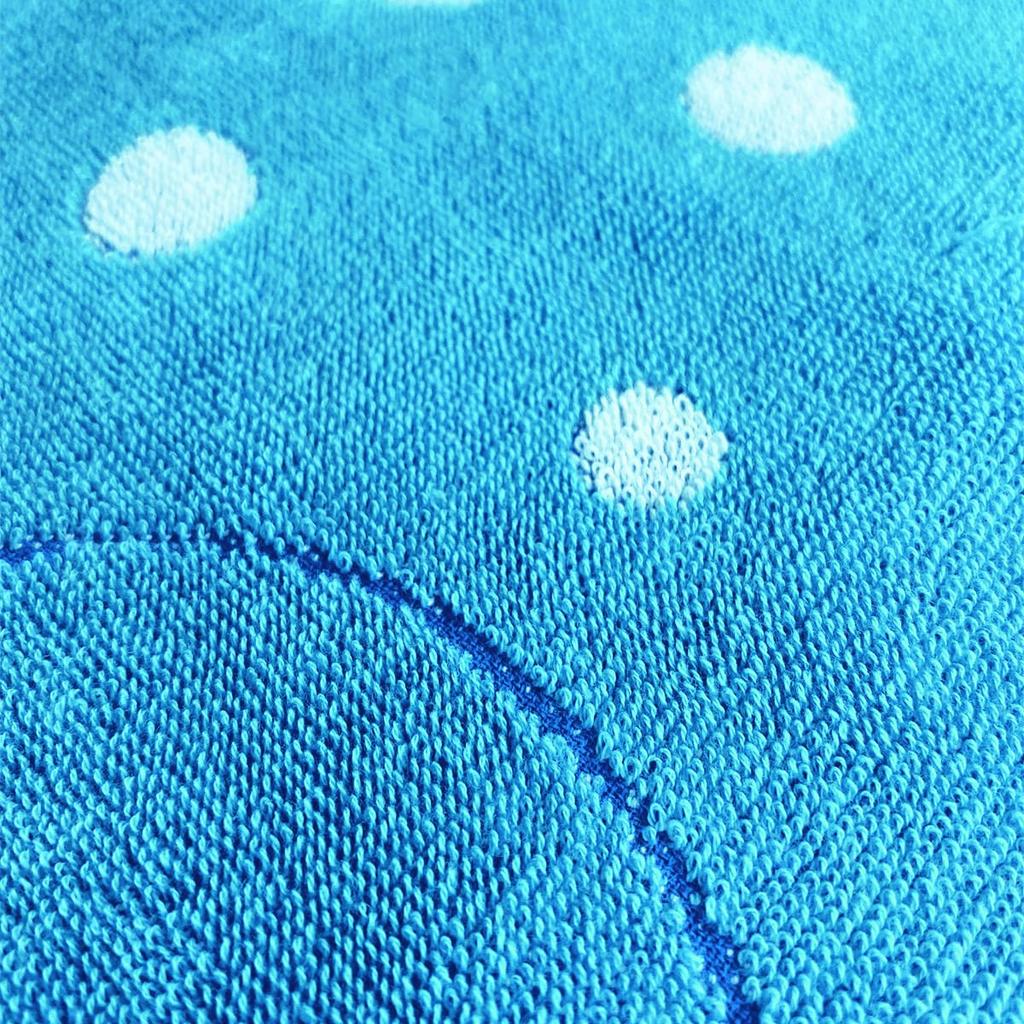 Marushin Face Polka 2805021700 Towel, I'm Doraemon, Doraemon, 100% Cotton, Antibacterial, Deodorizing,