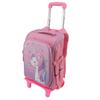 Kids Trolley Backpack Detachable Large Capacity School Bag 2 Wheels Rolling Kids School Bag for