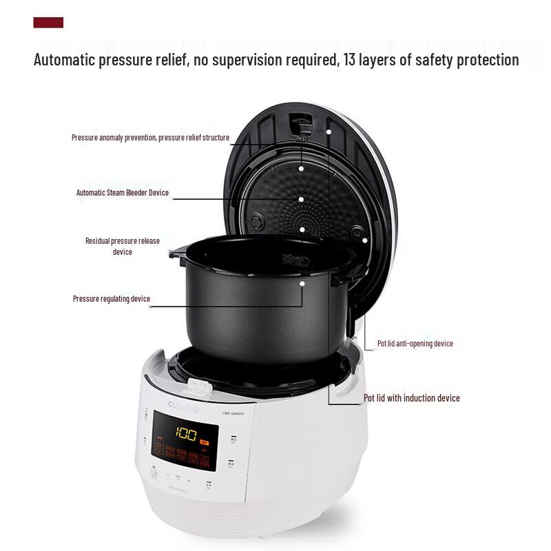 CUCKOO 5L Smart Voice Electric Pressure Cooker (Korean Import) CN plug (adapter included)