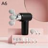 Upgraded Fascia Gun Replaceable 3/5-Head Massager Muscle Relaxation Silent Massager Portable Mini Electric Fascia Massager
