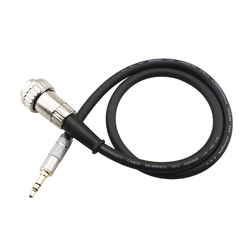 3.5mm Sound Port To DIN 5 Pin Adapter Cable For High Quality Sound Transmission From PC To Retro Amplifiers