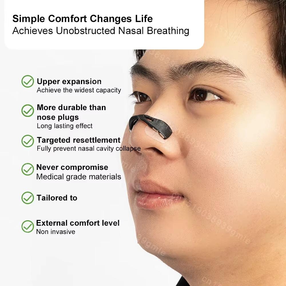 Sport Nasal Dilator Sleep Nasal Breathing Dilators Starter Kit Nose Breathe Strips Magnetic Nasal Strips Reduce Snoring